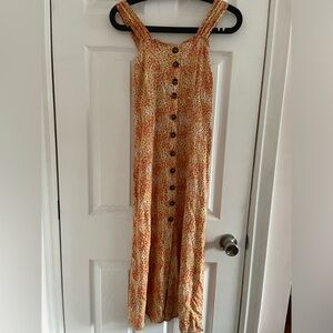 Japna 100% Rayon Midi Dress SZ S